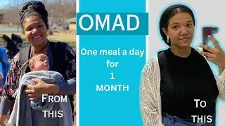 I ate one meal a day for a MONTH  | HUGE results | PICTURES included 🔥😁