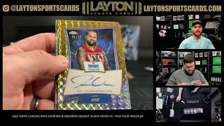 2025 Topps Chrome WWE Sapphire & Breakers Delight 10 Box Mixer #6