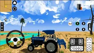 Real Tractor Driving Simulator 2025- Indian Farming Transport Walkthrough- Android GamePlay part_590