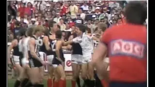 AFL Fight/Melee SANFL Grand Final 1984 Michael Aish