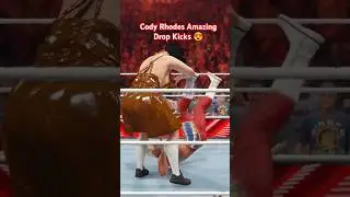 Cody Rhodes Amazing Drop Kick #codyrhodes #squidgame2 #doll #younghee #wwe2k25 #w2k25 #wwe2k25game