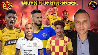 🟡⚫🔴 ACTUALIZACIÓN REFUERZOS #BARCELONASC 2026 | DESPEJANDO HUMO ⚽🎙️