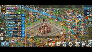 Lords Mobile Triple rally against T97 Sky Fort!