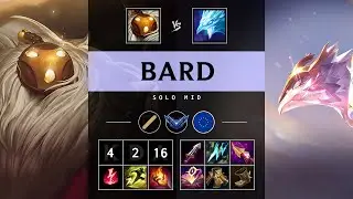 Bard Mid vs Anivia - EUW Diamond Patch 25.09