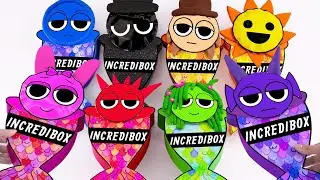 💖Paper DIY💖 Making Clay Incredibox SPRUNKI BLIND BOX Unboxing