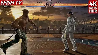 Eddy Gordo vs Claudio (Hardest AI) - Tekken 8