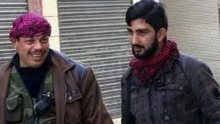 Syria defector swaps army trumpet for rebel rifle
