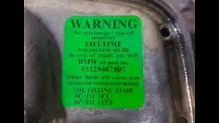 Transmission Service: Is Lifetime Fluid Real?