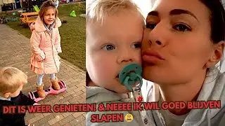 HIJ SLAAPT EINDELIJK GOED, IK WIL DIT ECHT NIET! 😩 & WAT WIJ DOEN OP EEN STUDIEDAG! 🥰  // VLOG  #392