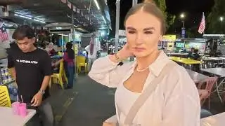 George Town Penang Malaysia night market silent walk 2025