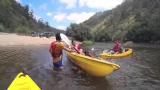 Descida do rio Mondego kayak