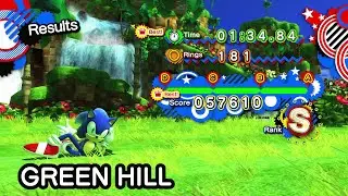 Green Hill (1:34.84, Basic Run) - Sonic Generations