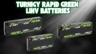 New Turnigy Rapid Green liHV Batteries #hobbyking #turnigy