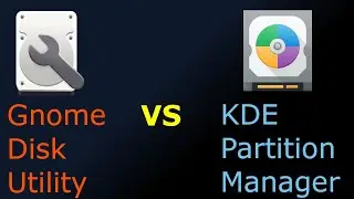 KDE Partition Manager против GNOME Disk Utility
