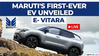 Maruti Electric SUV Live: Unveiling Of E-Vitara Live | Bharat Mobiliy Show 2025 Live
