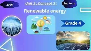 Science Primary 4 : Unit 3 : Concept 3 : Renewable Energy Resources