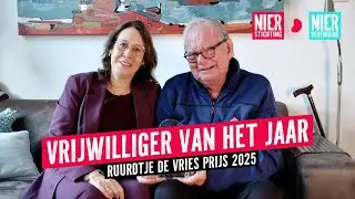 Vrijwilliger van het Jaar 2025 - Ruurdtje de Vries Prijs