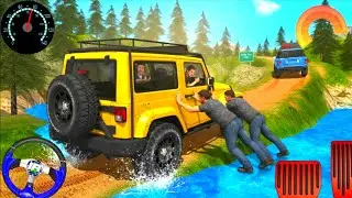 Uphill 4x4 Offroad Jeep Driving Simulator 3D - Drive SUV 4x4 jeepOffroad Game - Android GamePlay