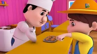varm korsa bullar | dikt f&ouml;r barn | f&ouml;rskola l&aring;t | Hot Cross Buns | Buns Song For Kids | Kids Music