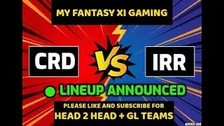 Nature Isle T10 2022, Match 4: CRD vs IRR Dream11 Prediction, Fantasy Cricket Tips, Playing XI