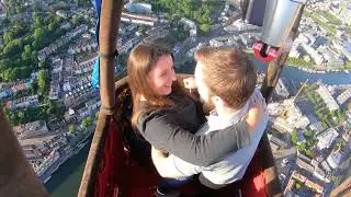 💍 A Proposal in the Sky Over Bristol | Hot Air Balloon Surprise