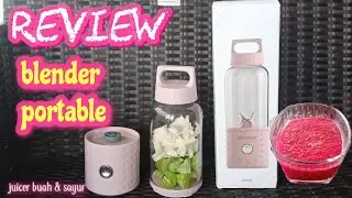 REVIEW BLENDER PORTABLE DARI VITAMER 500 ML