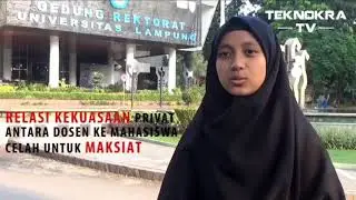 Pelecehan Seksual di Kampus Universitas Lampung