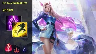 20 Kills Ahri Pentakill by GO toucouille#EUW - Unstoppable Gameplay!