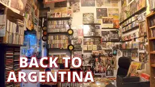 A quick look around a couple of record stores in Argentina