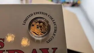 🪙🎂 The proof set with the birthday cake book women's weekly 🪙🎂#asmr #coin #1dollar #2025