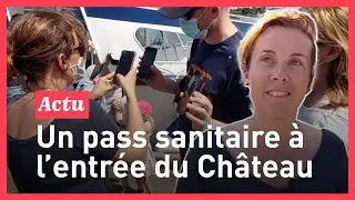 Premier jour de pass sanitaire obligatoire pour les visiteurs du Château du Taureau