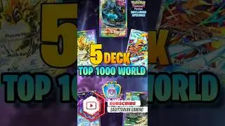🔥 TOP 5 META DECKS to Climb FAST! 💥 [Rank #614 WORLD!]