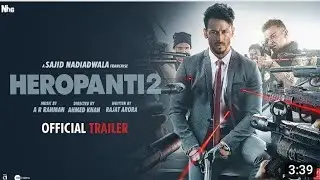 Heropanthi 2  official trailor #heropanthi2whatsappstatus #tigershroff #heropanthi2