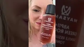 Enter code MAY10 at checkout for 10% off Maysama Green Rooibos Gentle Resurfacing Toner.