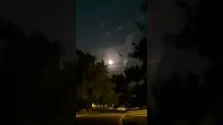 Strange night sky. What are those things????