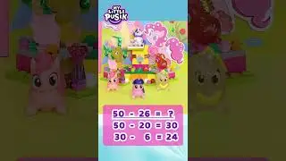 MLP Pony Life Pusik 🦄 Celestia & Friends💗Arithmetic Grade 2 №148 💗 &rarr;  @MLP_Life  #mylittlepusik