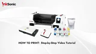 How to Print: Video Tutorial for Dual Head XP600 DTF Printer-U13D (Part 2: Software)