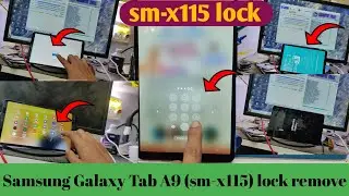 Samsung Tab A9 (SM-X115) Hard Reset - Bypass Google Account (Unlock FRP) Android 15