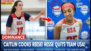 Angel Reese QUITS Team USA After Caitlin Clark COOKS Her!