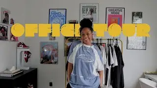 Office Tour | My Creative Workspace