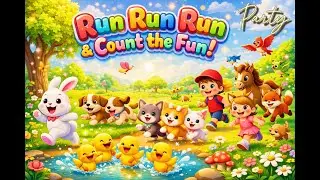 1-10 Counting Animals! 🌟 Cute 3D Song for Kids | Learn Numbers Nursery Rhymes