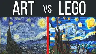 LEGO Ideas The Starry Night (21333) review - Art in LEGO Bricks form