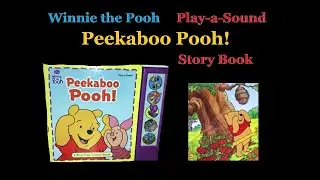 Peek-a-Boo Pooh Winnie the Pooh Play-a-Sound Children's Disney Story Book