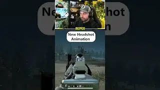 New Headshot Animation where your helmet flies off! #PUBG
