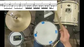 4 Limb Coordination Exercise (3/6/24) #drumlessons #drums  #drumindependence