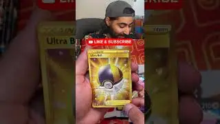 The GOLDEN Ultra Ball Pokemon Card is SUPER NICE!