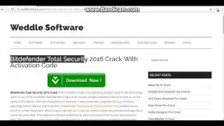 Bitdefender Total Security 2017 Serial KEY NEW 2017