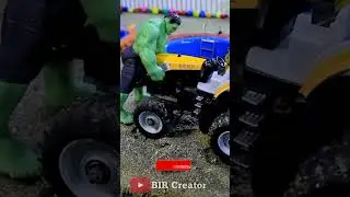 Building a Road with a Mini Tractor