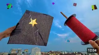Kite Cutting Trick | Kite Fighting | Kites Vlog | kite festival | kite video on Babaras |🪁🥳 #kite334