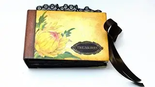 Treasures Gothic Old World Style Mini Scrapbook